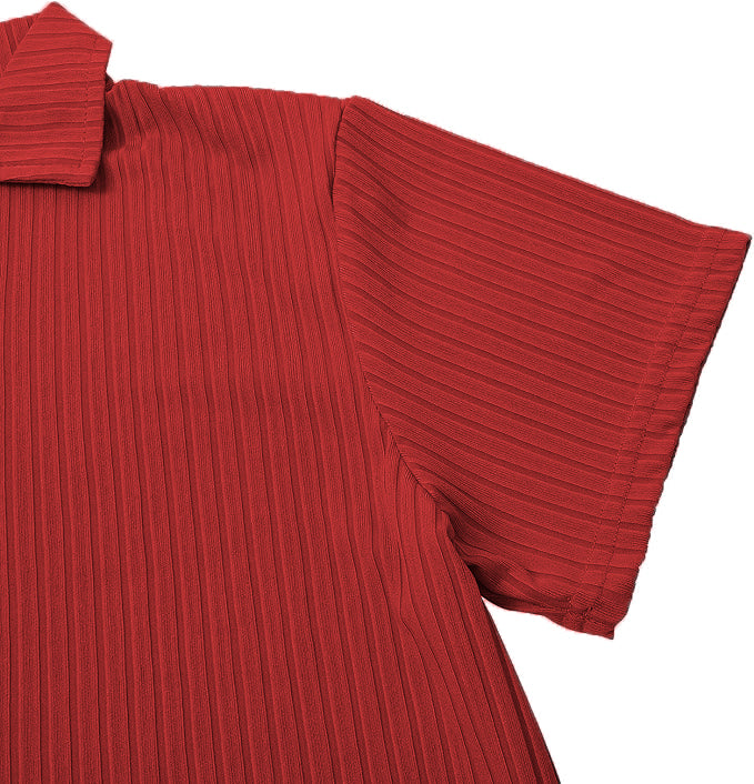 Short Sleeves Polo Shirt - Red