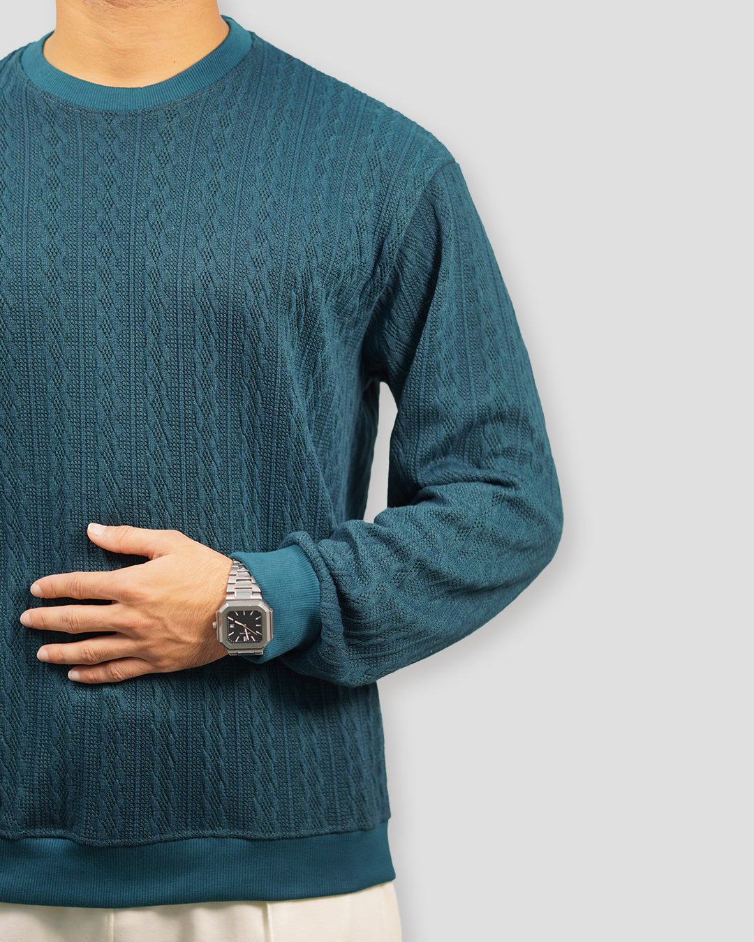Sweatshirt Bundle White & Mint Green