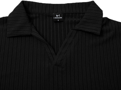 Short Sleeves Polo Shirt - Black