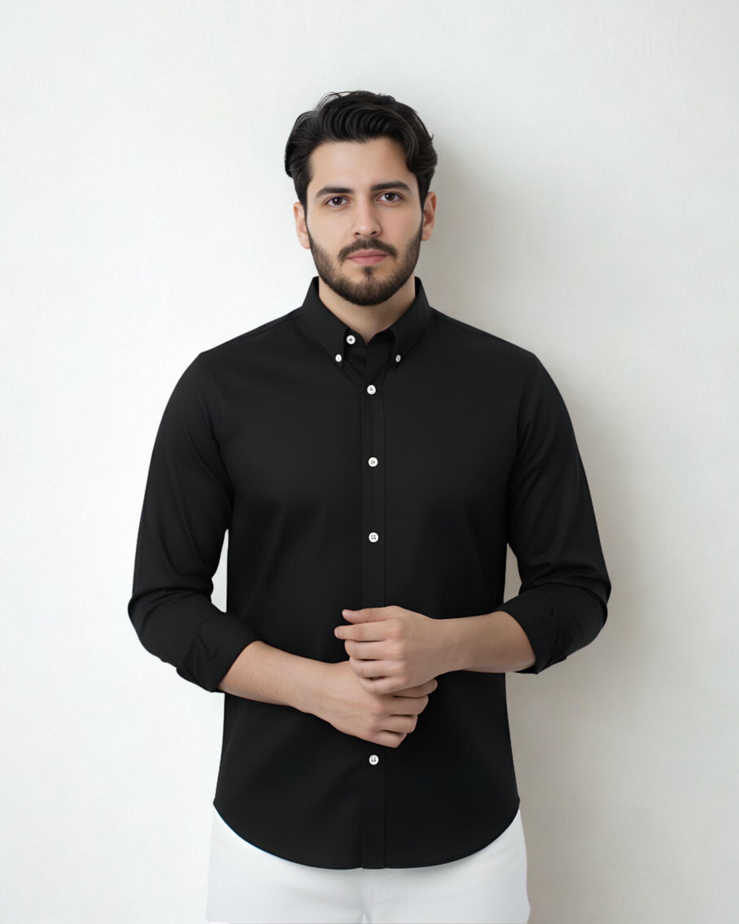 Black Button Down Shirt