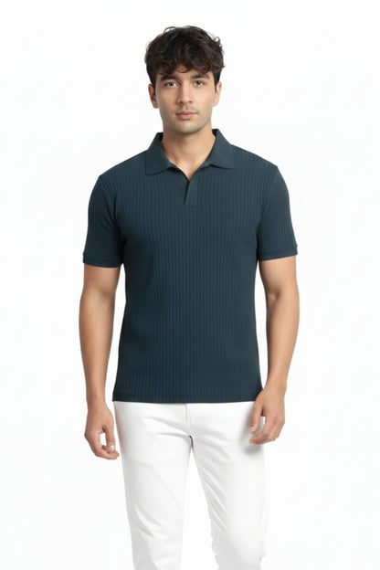 Short Sleeves Polo Shirt - Green