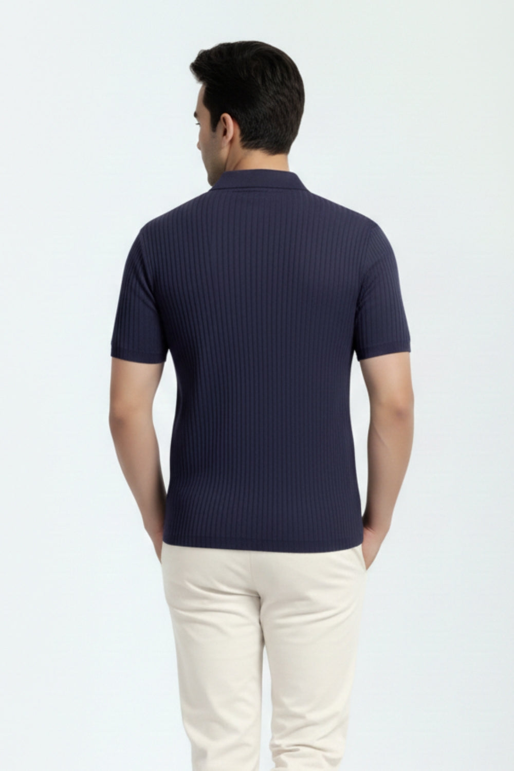 Short Sleeve Polo Shirt – Purple