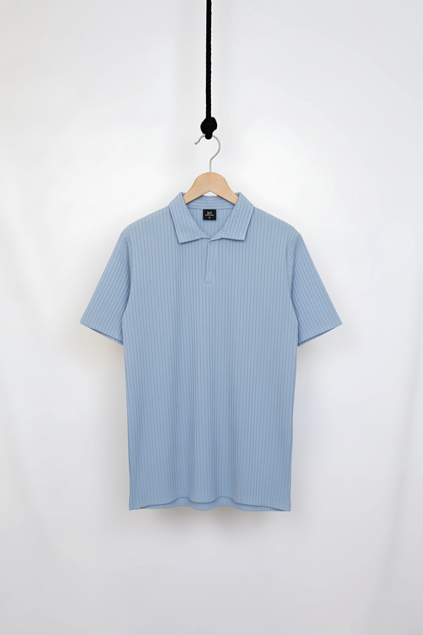 Short Sleeves Polo Shirt - mint green