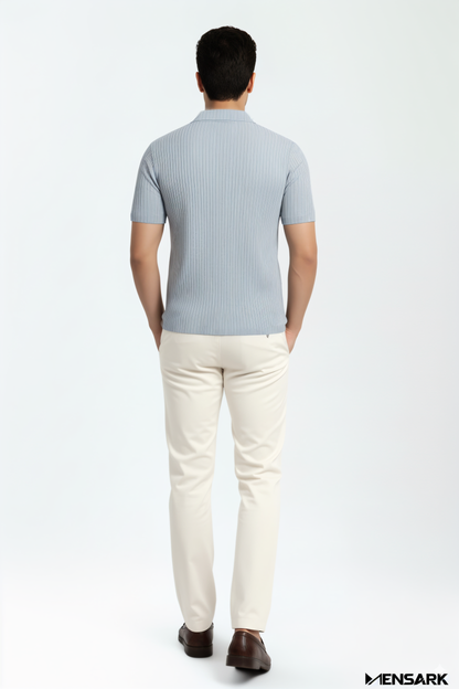Short Sleeves Polo Shirt - mint green