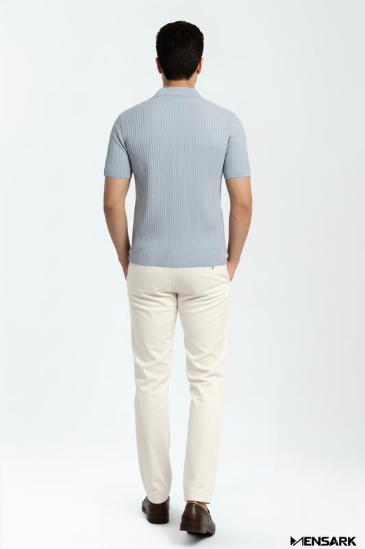 Short Sleeves Polo Shirt - mint green