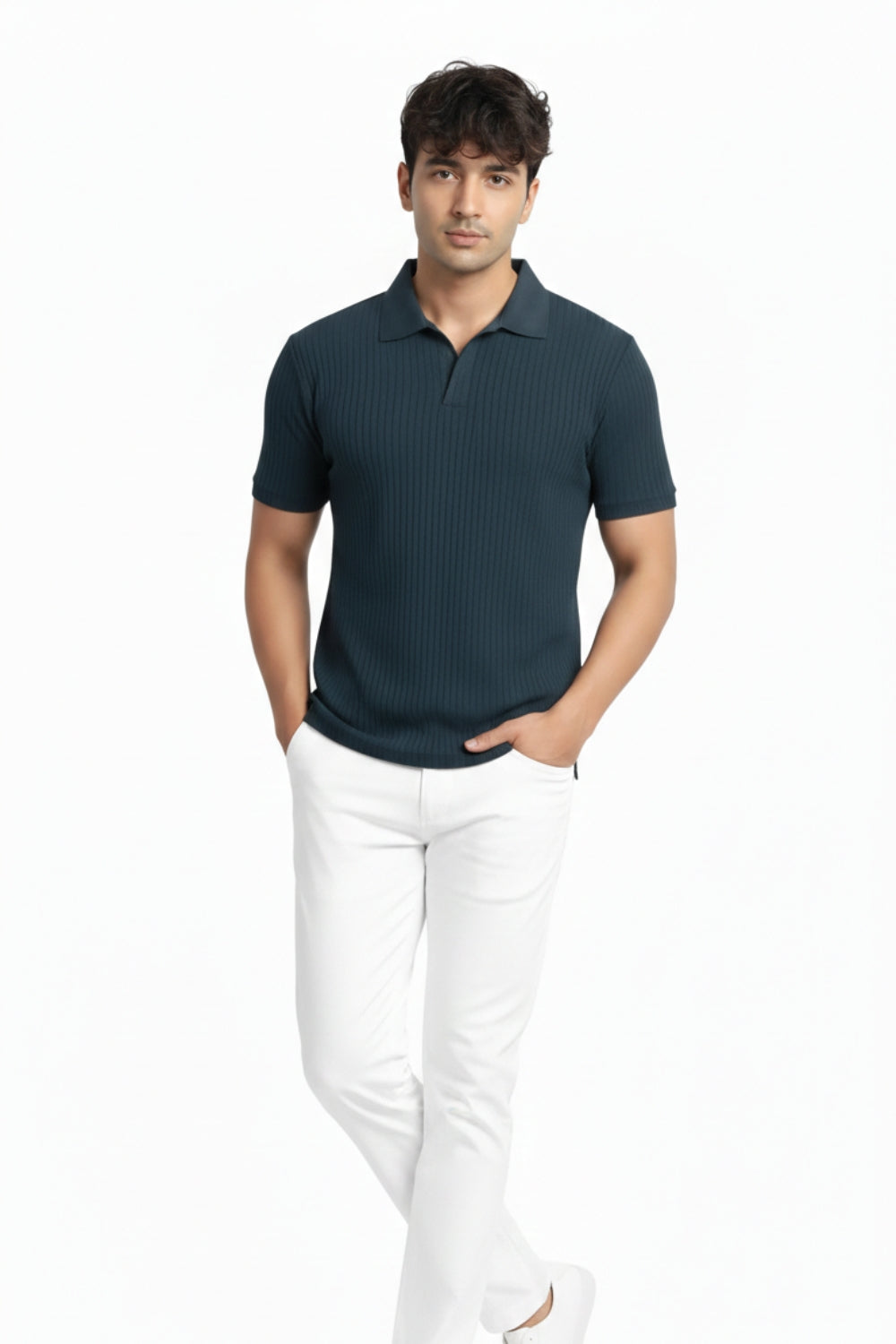 Short Sleeves Polo Shirt - Green