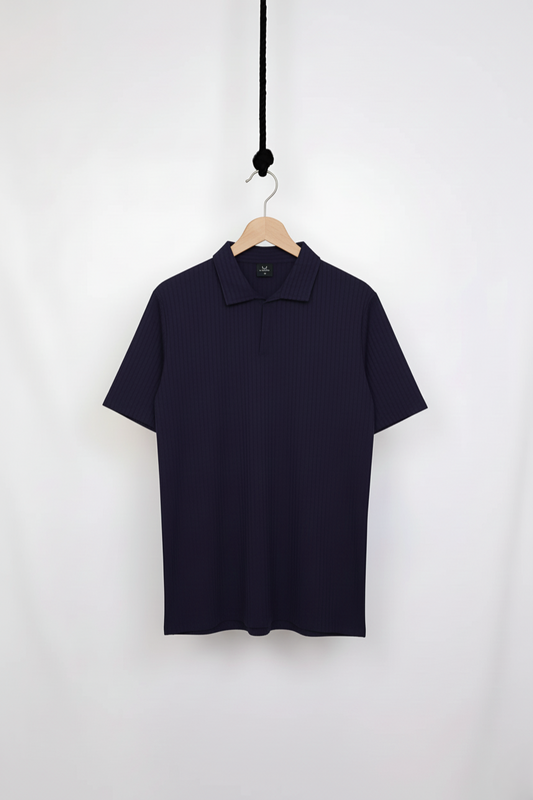 Short Sleeve Polo Shirt – Purple