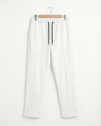 TERRY TROUSER WHITE RELAXED FIT