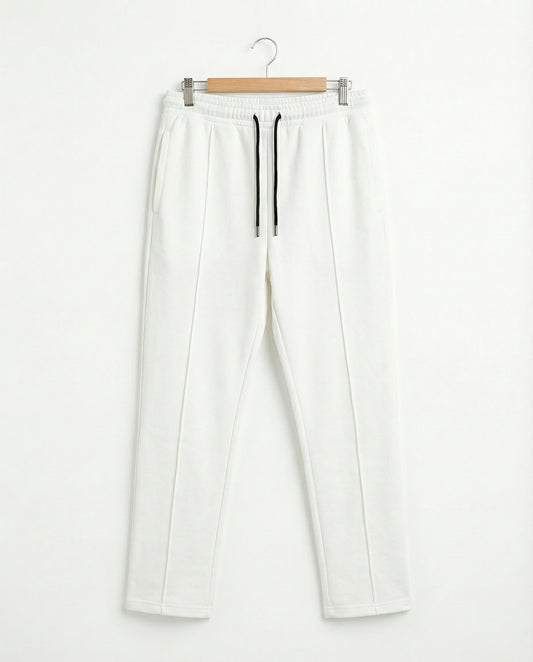 TERRY TROUSER WHITE RELAXED FIT