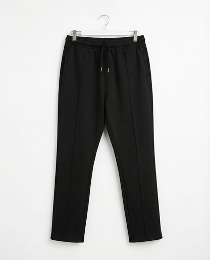TERRY TROUSER BLACK RELAXED FIT