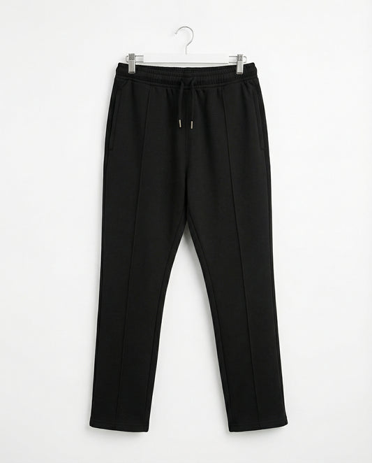 TERRY TROUSER BLACK RELAXED FIT