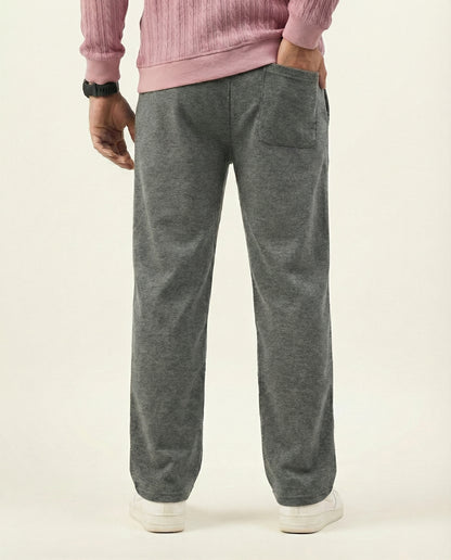 TERRY TROUSER GREY RELAXED FIT