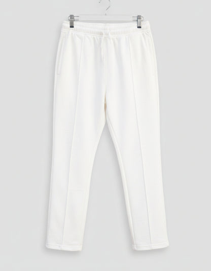 TERRY TROUSER WHITE STRAIGHT FIT